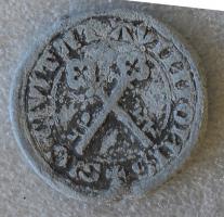 BUL-9126 - Bulle : cour papaple d'AvignonplombAutour, inscription SIG.CIVITAT.AVIINONIS+