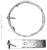 FRM-4002 - Frette de moyeu de roueferCerclage fait d'une bande de métal circulaire, fermée, large ou étroite.