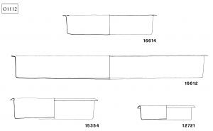 PLA-4041 - Plat de type Eggers 67bronzeTPQ : 1 - TAQ : 200Plat à paroi rectiligne, verticale (plus rarement oblique), fond plat et lèvre déversée ou horizontale.