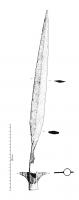 PTL-7001 - Pointe de lance symétriqueferPointe de lance à douille et flamme symétrique.