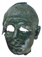 STE-4031 - Statue : Gordien IIIbronzeStatue-portrait de Gordien III jeune, imberbe, les cheveux courts indiqués par de simples incisions.