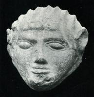 ANT-4009 - Antéfixe : tête de Satyre