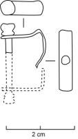 CTR-7007 - Passant de ceinturecuivreTPQ : 1350 - TAQ : 1500Cadre composite avec une traverse proximale à embouts moulurés. Le cadre distale méplate est perforé au centre de la traverse distale.