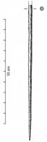 EPG-1051 - Epingle de type indéterminébronzeEpingle de type indéterminé (documents écrits ou iconographiques incomplets) ou fragments d'épingle ne permettant la détermination d'un type précis.