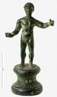 STE-4370 - Statuette : hommebronzeFigurine masculine, sans attributs particuliers; positions diverses.