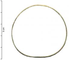 BRC-4029 - Bracelet fermé lissebronzeBracelet fermé de section semi-ovalaire, lisse.