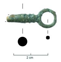 CLE-4159 - Fragment de clé à rotationbronzeFiche destinée à regrouper les fragments de clé à rotation dont le panneton est manquant.