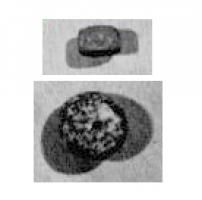 FUS-2028 - Fusaïole de type indéterminéterre cuiteFusaïole dont la description, trop succinte ne permet pas le classement dans un type précis. Les fragments de fusaïole trop partiels se trouvent également sur cette fiche.