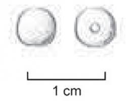 PRL-4118 - Perle globulaire en cornalinecornalinePerle globulaire en cornaline.