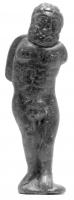 STE-4204 - Statuette : AtlasbronzeFigurine représentant un Atlas à la forte musculature, courbé sous le poids du monde.