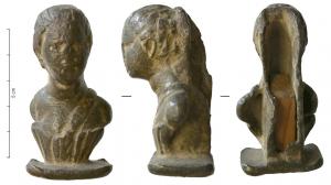 STE-4371 - Buste de DianebronzeLa déesse est reconnaissable à sa coiffure 