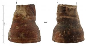 STE-4490 - Fragment de statuetteterre cuiteFiche destinée à regrouper les fragments de statuettes en terre blanche de l'Allier dont le type n'est pas identifiable.