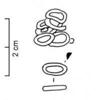 CHE-2001 - Chaîne à maillons de section demi-circulairebronzeChaîne à maillons constitués d'anneaux à section demi-circulaire.