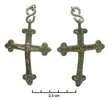 CRF-9022 - CrucifixbronzeTPQ : 1650 - TAQ : 1750Croix dite 