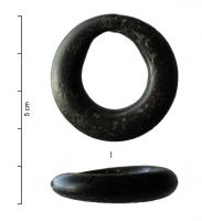 PRL-4063 - Perle annulaireligniteAnneau plat, généralement de fort diamètre et de large ouverture.