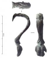 BLS-4091 - BalsamairebronzeBalsamaire dont l'anse se termine par une patte de lion touffu. 