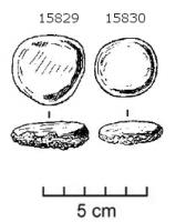 IND-1001 - GaletpierreGalet en pierre (gneiss, quartz, schiste, ect...), de forme ovoïde ou plate, de petite taille.