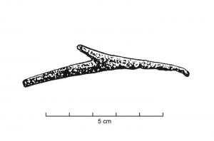 IND-1011 - Tige bifidebronzeFragment de tige bifide
