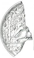 PLA-4017 - MissoriumargentVase de forme circulaire, à peine creuse, dont la totalité de la surface est ornée de reliefs ciselés. Pied annulaire