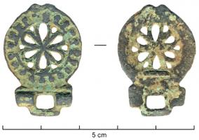 CLA-9013 - ClavendierbronzeClavendier, ou châtelaine, ou 