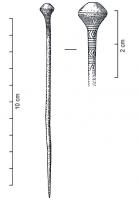 EPG-1075 - Épingle à petite tête sub-biconique