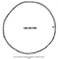 BRC-2063 - Bracelet-armille à section circulairebronzeBracelet-armille à section circulaire ou ovale, orné d'incisions. Le diamètre de la tige ne dépasse pas 2 mm.