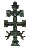 CRF-9027 - CrucifixbronzeCroix double de type 