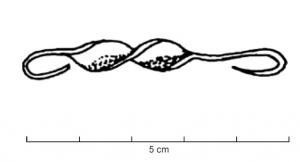 AGR-8001 - Agrafe à double crochet torsadée