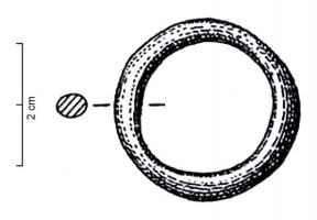 ANO-1006 - Anneau massif fermé
bronze
Anneau massif fermé, de section ovalaire, de diamètre inférieur à 50mm.