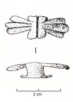 APH-4198 - Applique de harnais
bronze
Applique rectangulaire formant une fleur.