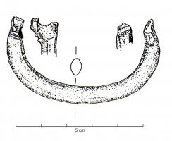 ASC-4004 - Anse de coffret
bronze
Anse de coffret de section circulaire.