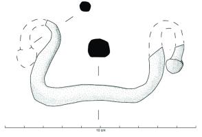ASC-4014 - Poignée de meuble
fer
Poignée à tige de section circulaire et aux extrémités bouletées repliées sur elles-mêmes.