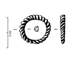 BAG-4165 - Bague à jonc torsadé
jais
TPQ : 200 - TAQ : 400
Bague à jonc continu, sans chaton, orné de torsades sur l'extérieur.