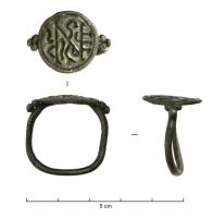 BAG-5031 - Bague à monogramme