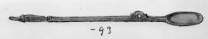 BLC-3007 - Balance monétaire à tare fixe
bronze
Balance monétaire à tare fixe, constituée d'un fléau court, avec anneau de suspension central, prolongé d'un côté par une masse en forme de bulbe, de l'autre par un plateau circulaire à bord oblique adapté à la monnaie à peser.