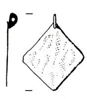 BTS-4208 - Boite à sceau losangique
bronze
TPQ : 250 - TAQ : 100
Boîte à sceau losangique, couvercle plat très fin, léger décor incisé.