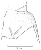 CLT-9003 - clochette 
bronze
Clochette à épaulement marqué, de forme indéterminée.