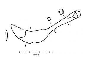 COA-4002 - Couteau à lame arquée
fer
Couteau à longue douille fermé, tranchant très convexe et dos nettement concave.