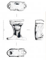 ENT-4016 - Cadenas d'entraves
fer
Cadenas central doté en partie basse de deux perforations latérales pour la fixation des entraves. Le verrouillage s'effectue par le biais d'un pêne.