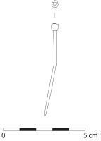 EPG-6010 - Épingle à tête en tôle enrouléebronzeTPQ : 1000 - TAQ : 1200Épingle avec une tête façonnée dans une épaisse tôle enroulée au sommet de la tige.