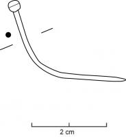 EPG-8001 - Épingle à tête enroulée, tête sphérique, grand formatcuivreTPQ : 1500 - TAQ : 1800Épingle à tête enroulée de forme classique, mais dont le diamètre du fil est plus important, ainsi que le diamètre de la tête, proche de 3 mm. La Longueur est supérieure à 40 mm.
