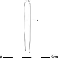 EPG-8005 - Epingle en forme de Ubronze, ferTPQ : 1500 - TAQ : 2000Épingle à cheveux constituée d'un fil en alliage cuivreux ou en fer formant un U.