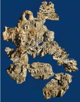 ESP-7009 - Enseigne de pèlerinage : saint Maximin et sainte Marie Madeleine
plomb
Enseigne de pèlerinage : trois personnages barbus, avec de longues moustaches, attablés devant des pains et des coupes. Saint-Pierre est reconnaissable à gauche avec sa double clef, et Jésus (nimbé) doit être à droite. Si le personnage central est l'hôte, Simon le Pharisien, la femme étendue sous la table doit être Marie Madeleine, désignée par la légende : SIGILLVM.BEATE.MARIE MAGDLUME.