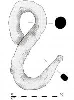 ESS-4001 - Esse de boucher
fer
Robuste crochet en forme d'S, pouvant comporter une ou deux extrméités ouvertes.