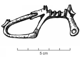 FIB-3545 - Fibule coulée de schéma La Tène II