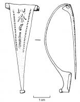 FIB-4019 - Fibule dérivée d'Alésia, reliefs