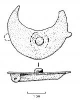 FIB-4108 - Fibule géométrique plate