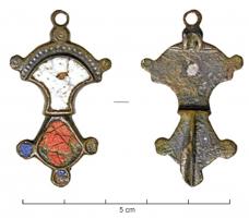 FIB-41777 - Fibule émaillée