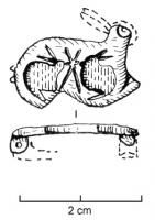 FIB-4281 - Fibule zoomorphe : lièvre