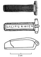 FIB-4427 - Fibule inscrite Riha 5.11